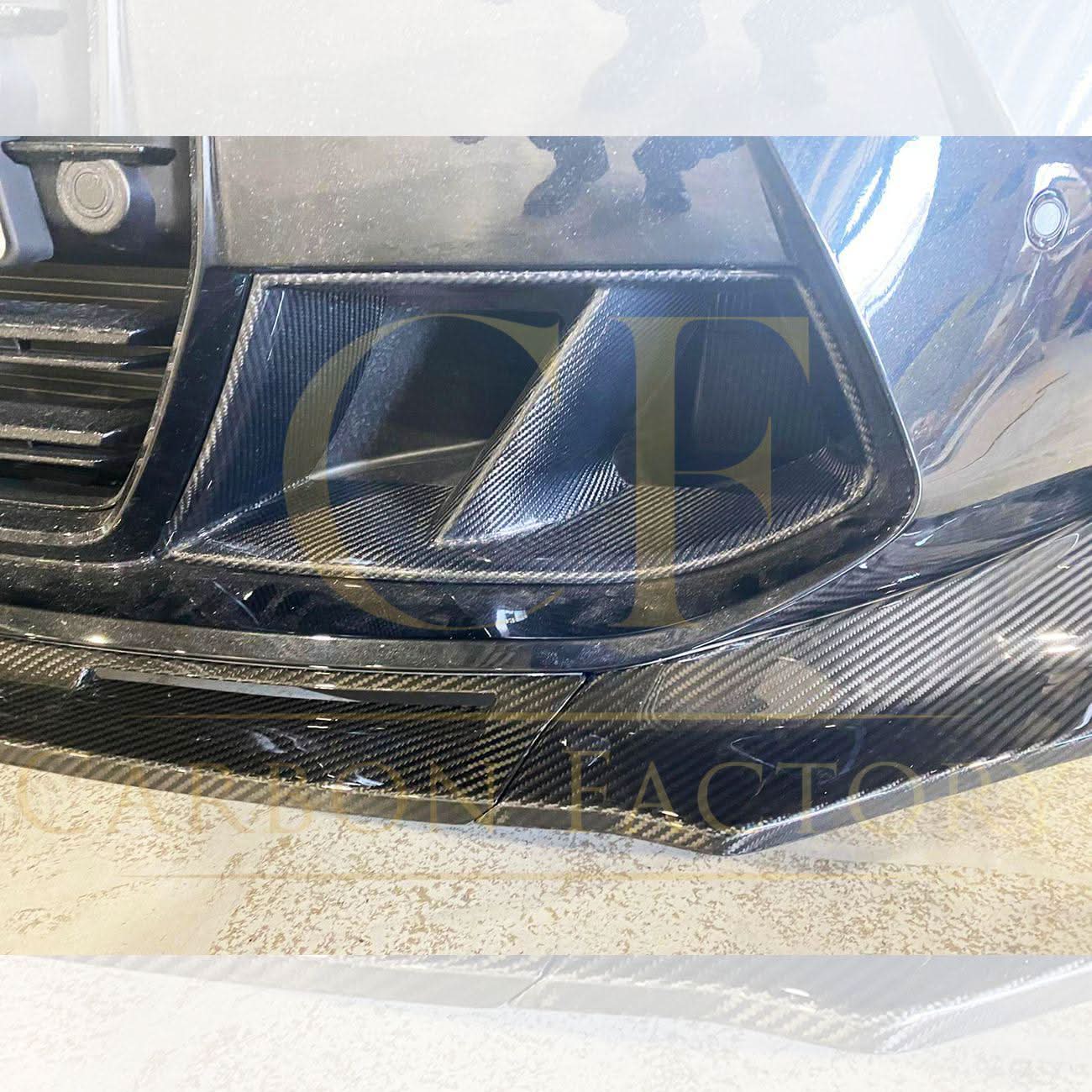 CF Style Pre-Preg Carbon Fibre Front Splitter for BMW G80 M3 G82 G83 M4 21-Present