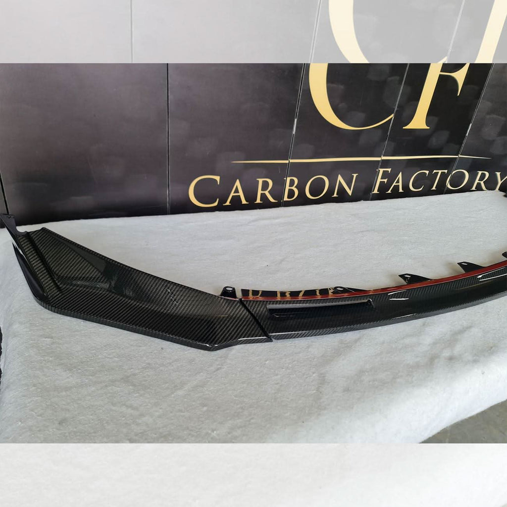 CF Style Pre-Preg Carbon Fibre Front Splitter for BMW G80 M3 G82 G83 M4 21-Present
