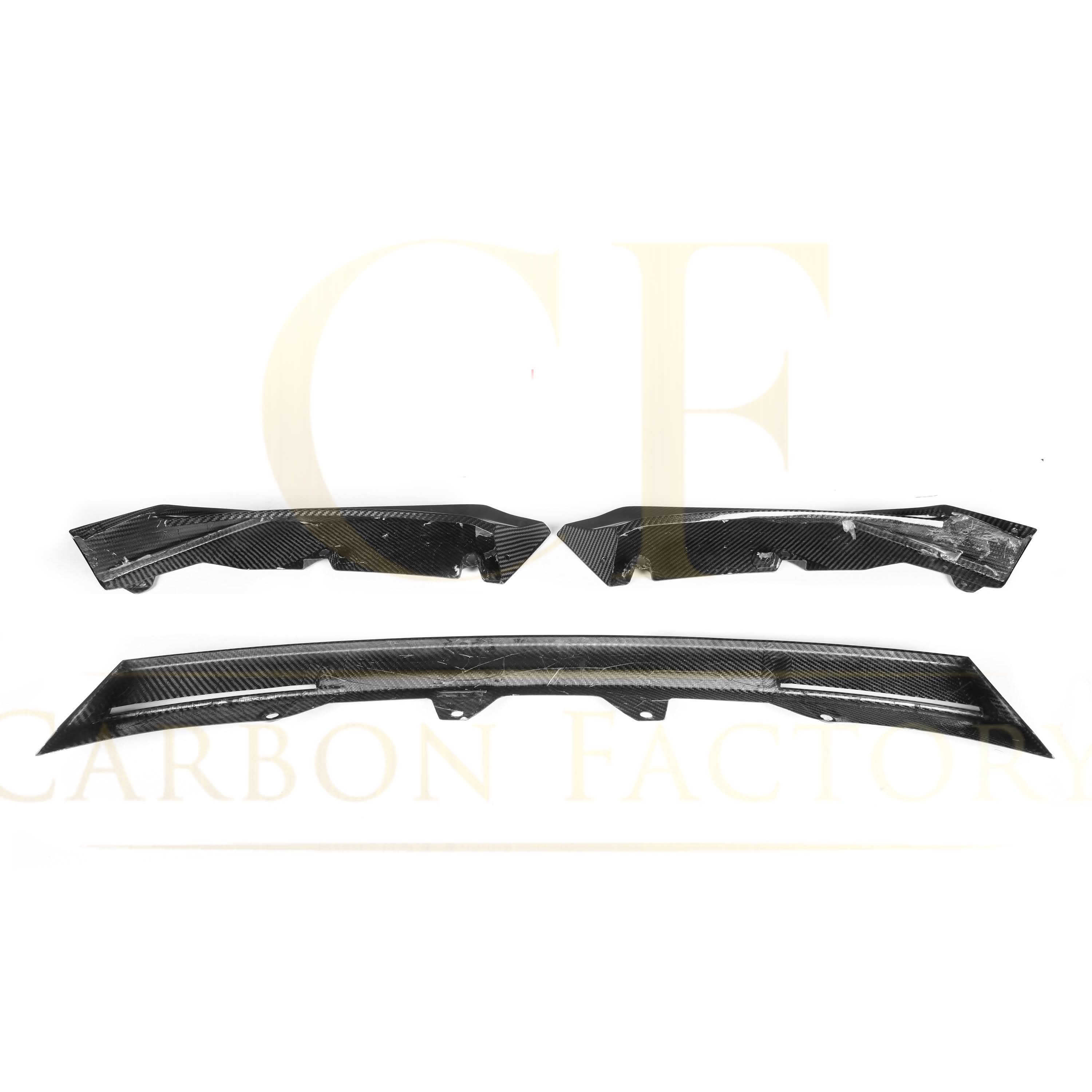 CF Style Pre-Preg Carbon Fibre Front Splitter for BMW G80 M3 G82 G83 M4 21-Present