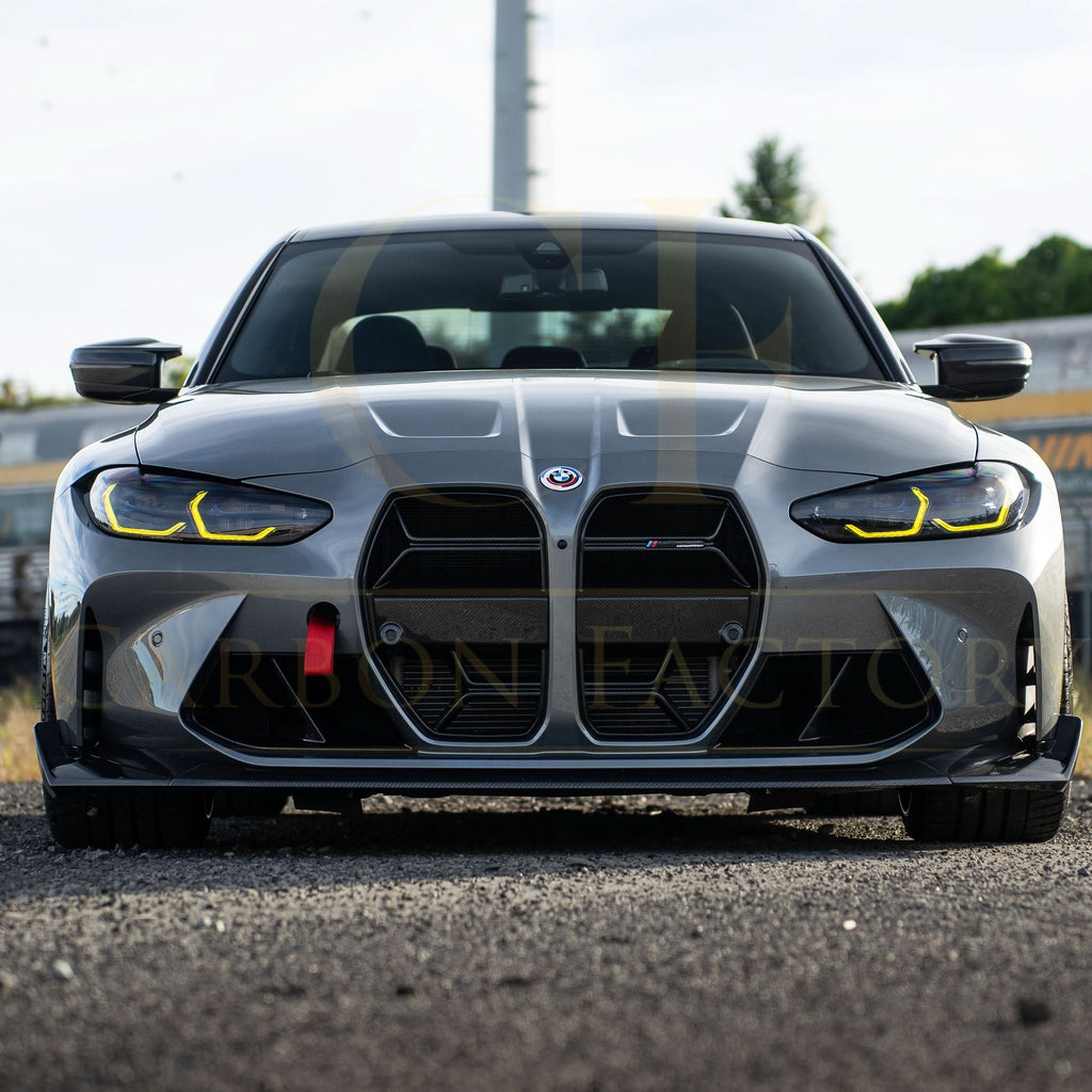 CS Style Pre-Preg Carbon Fibre Front Splitter for BMW G80 M3 G82 G83 M4 21-Present