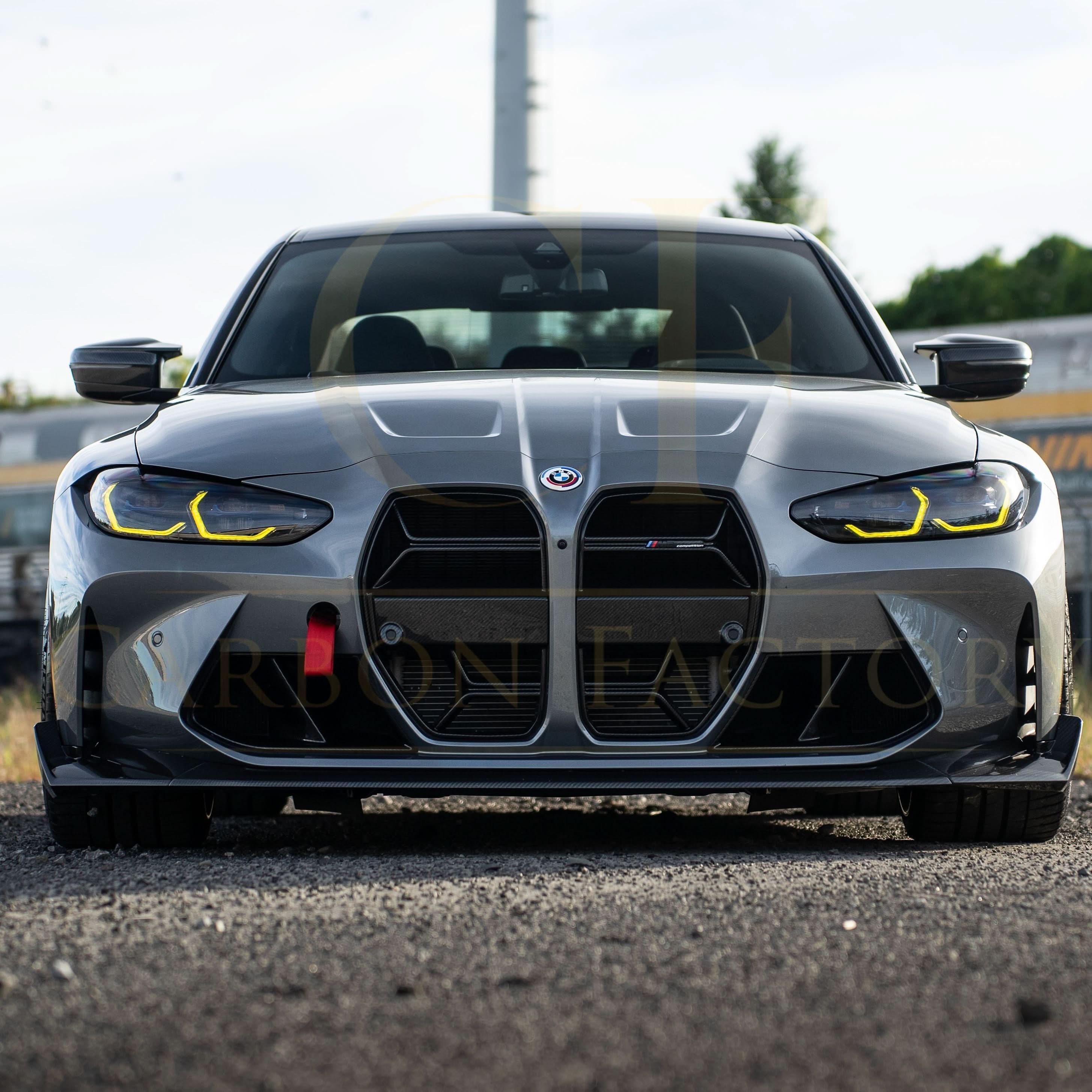 CS Style Pre-Preg Carbon Fibre Front Splitter for BMW G80 M3 G82 G83 M4 21-Present