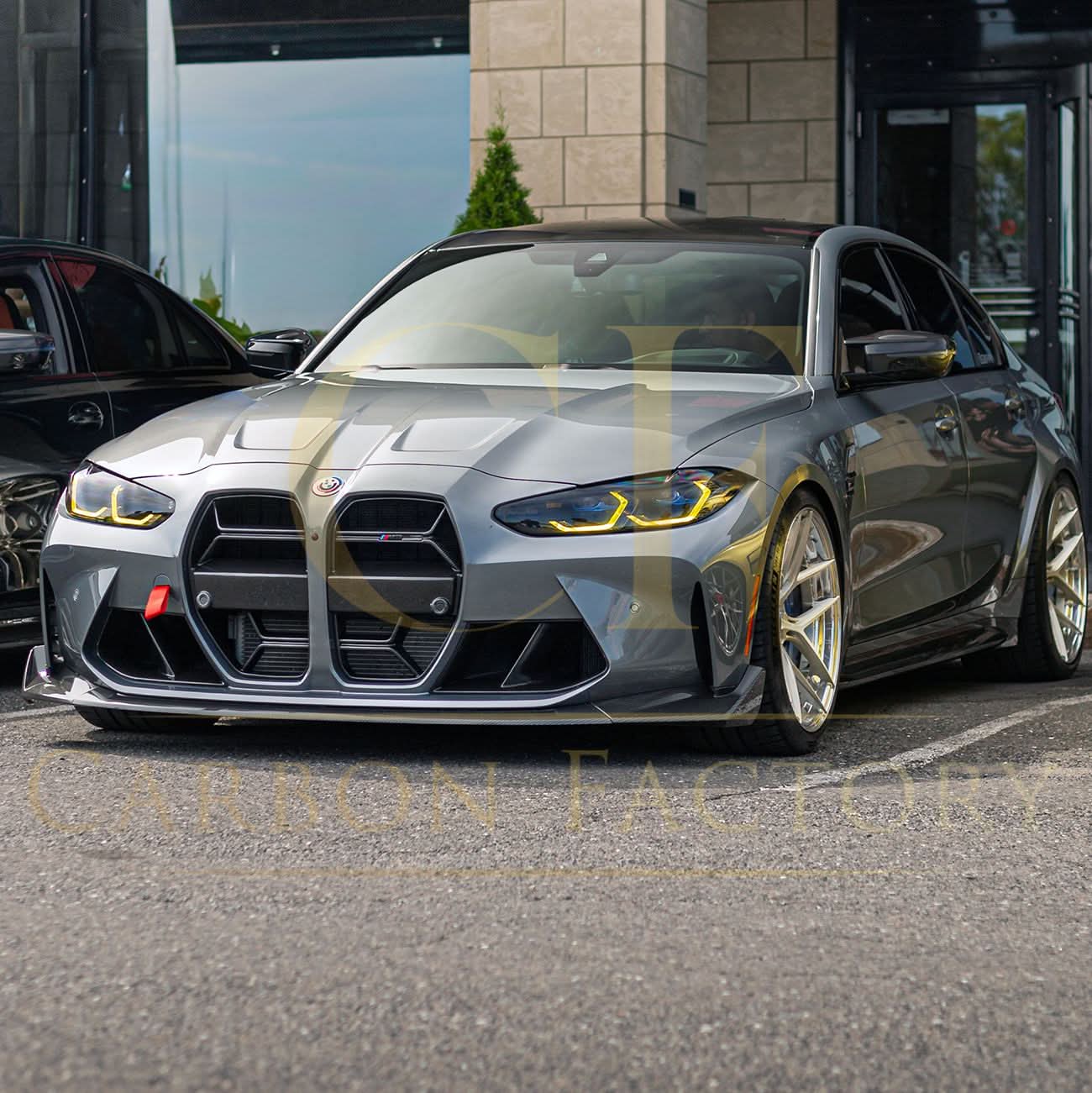 CS Style Pre-Preg Carbon Fibre Front Splitter for BMW G80 M3 G82 G83 M4 21-Present