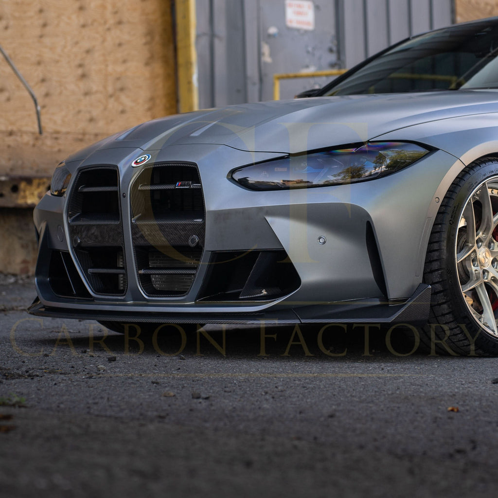 CS Style Pre-Preg Carbon Fibre Front Splitter for BMW G80 M3 G82 G83 M4 21-Present