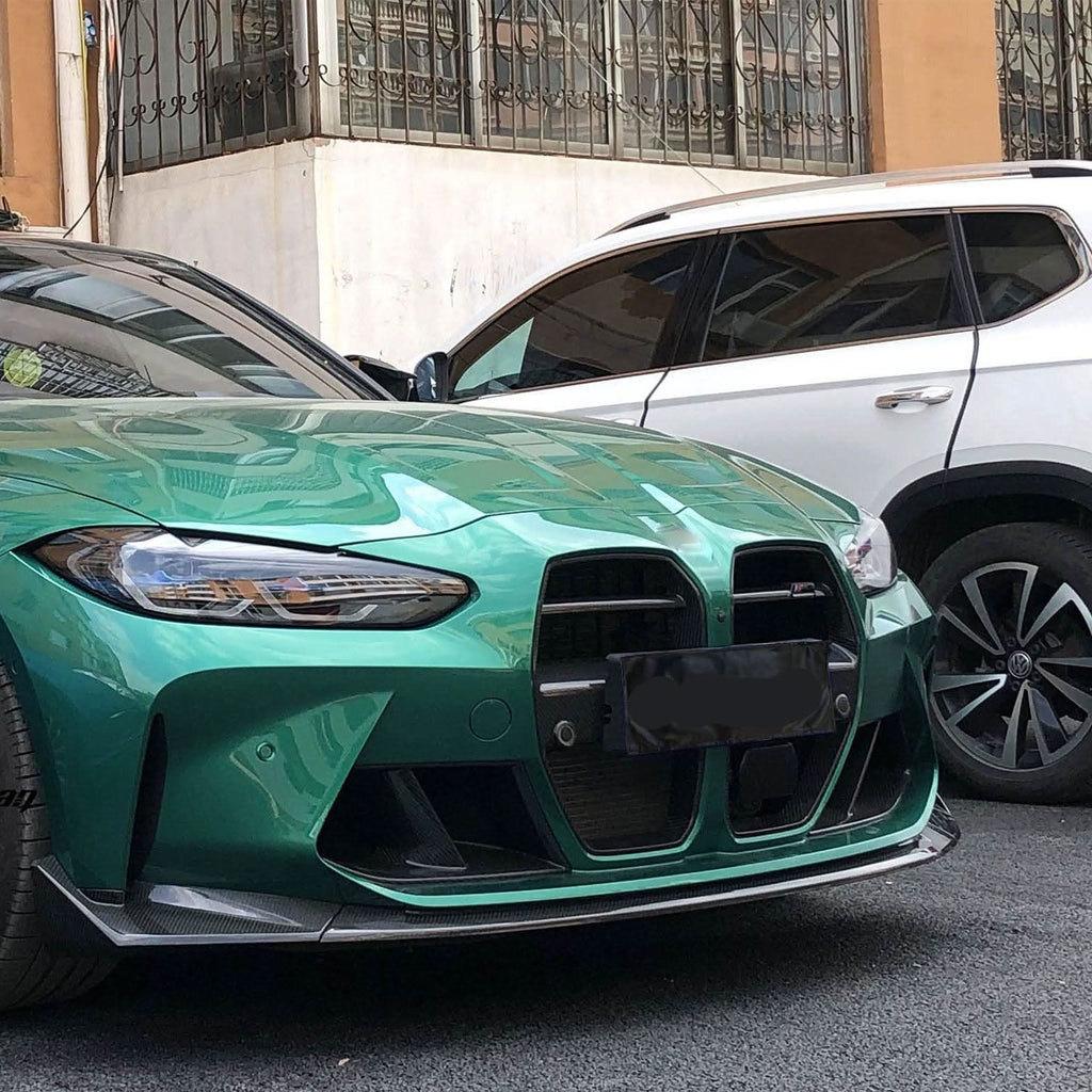 CS Style Pre-Preg Carbon Fibre Front Splitter for BMW G80 M3 G82 G83 M4 21-Present