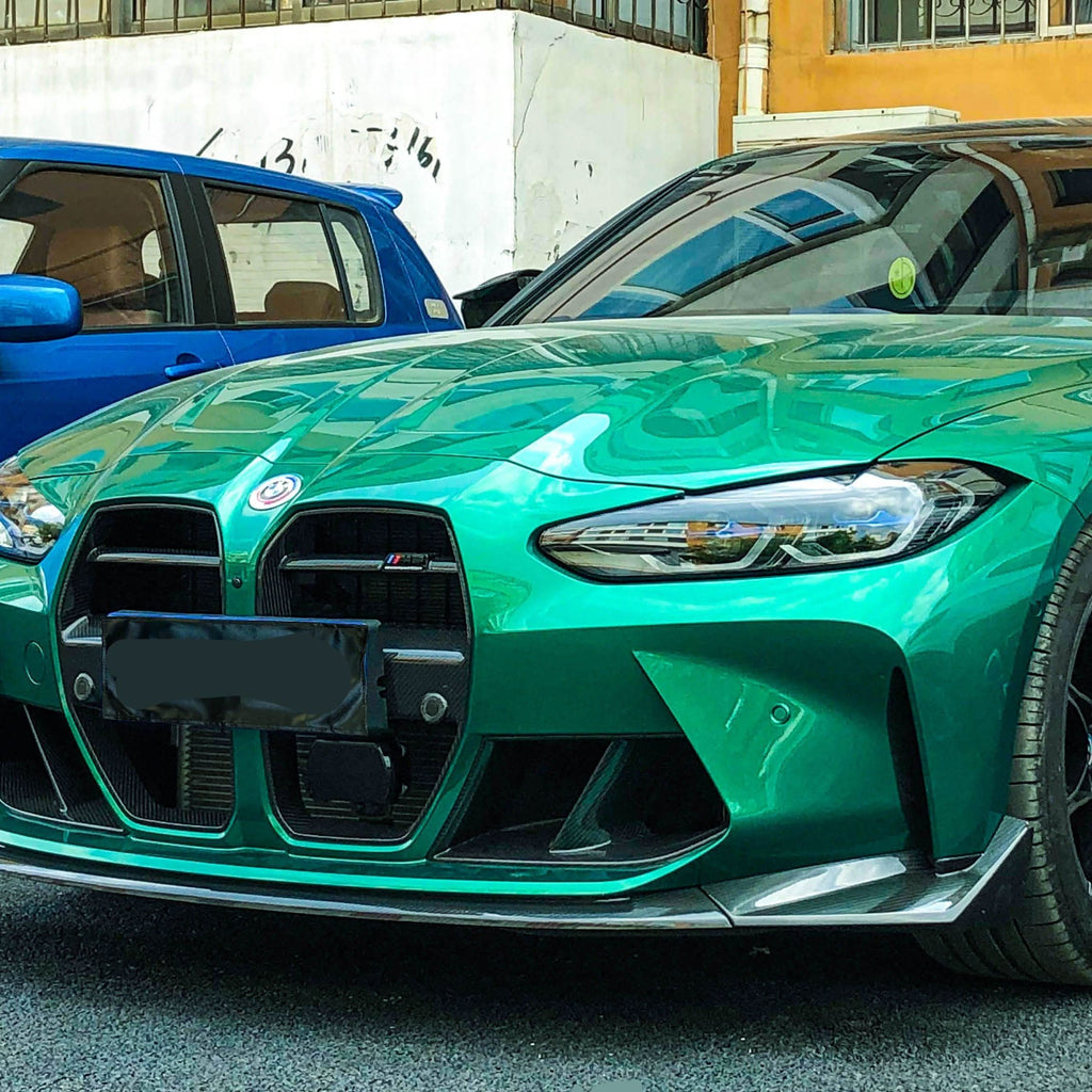 CS Style Pre-Preg Carbon Fibre Front Splitter for BMW G80 M3 G82 G83 M4 21-Present