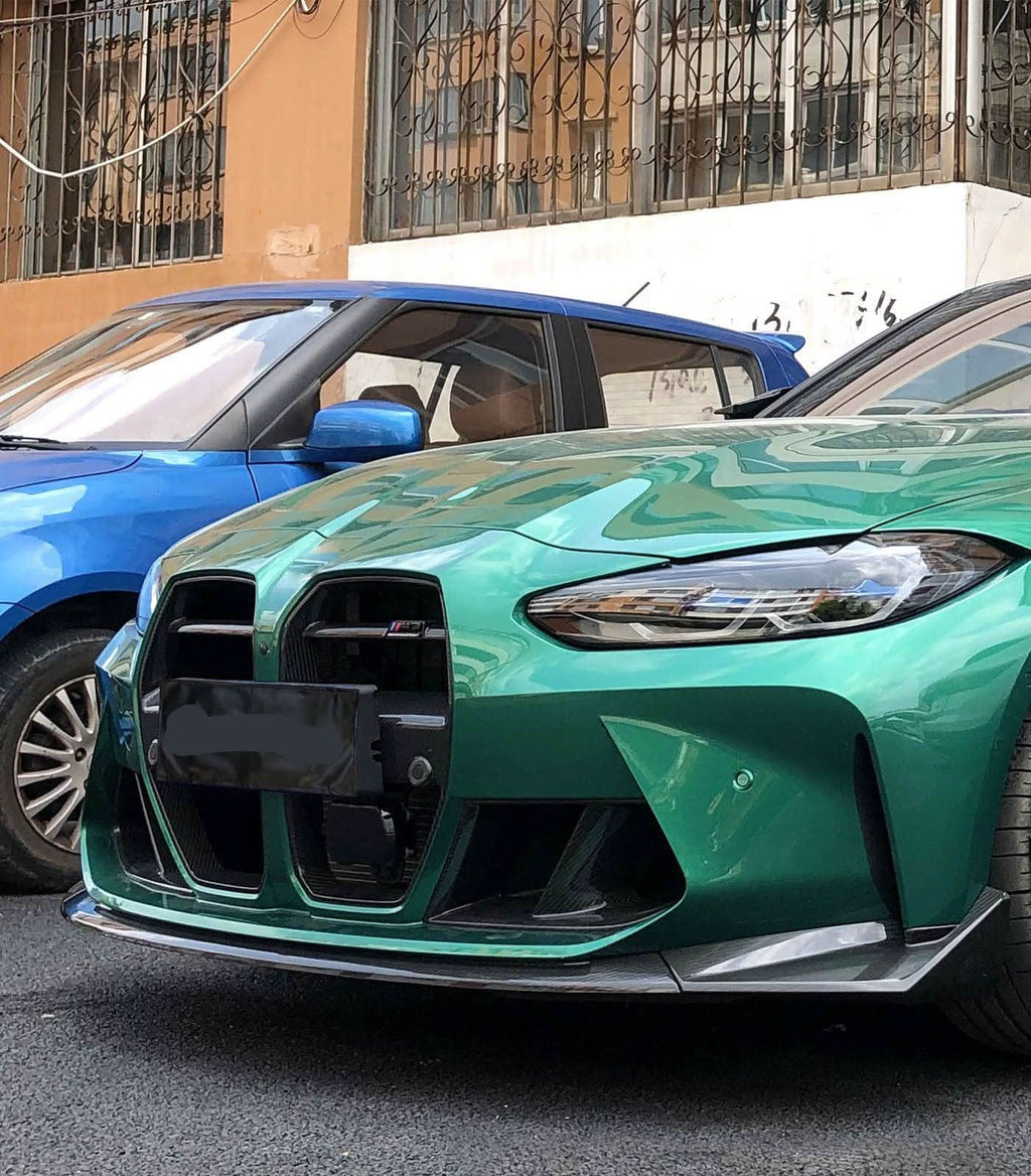 CS Style Pre-Preg Carbon Fibre Front Splitter for BMW G80 M3 G82 G83 M4 21-Present