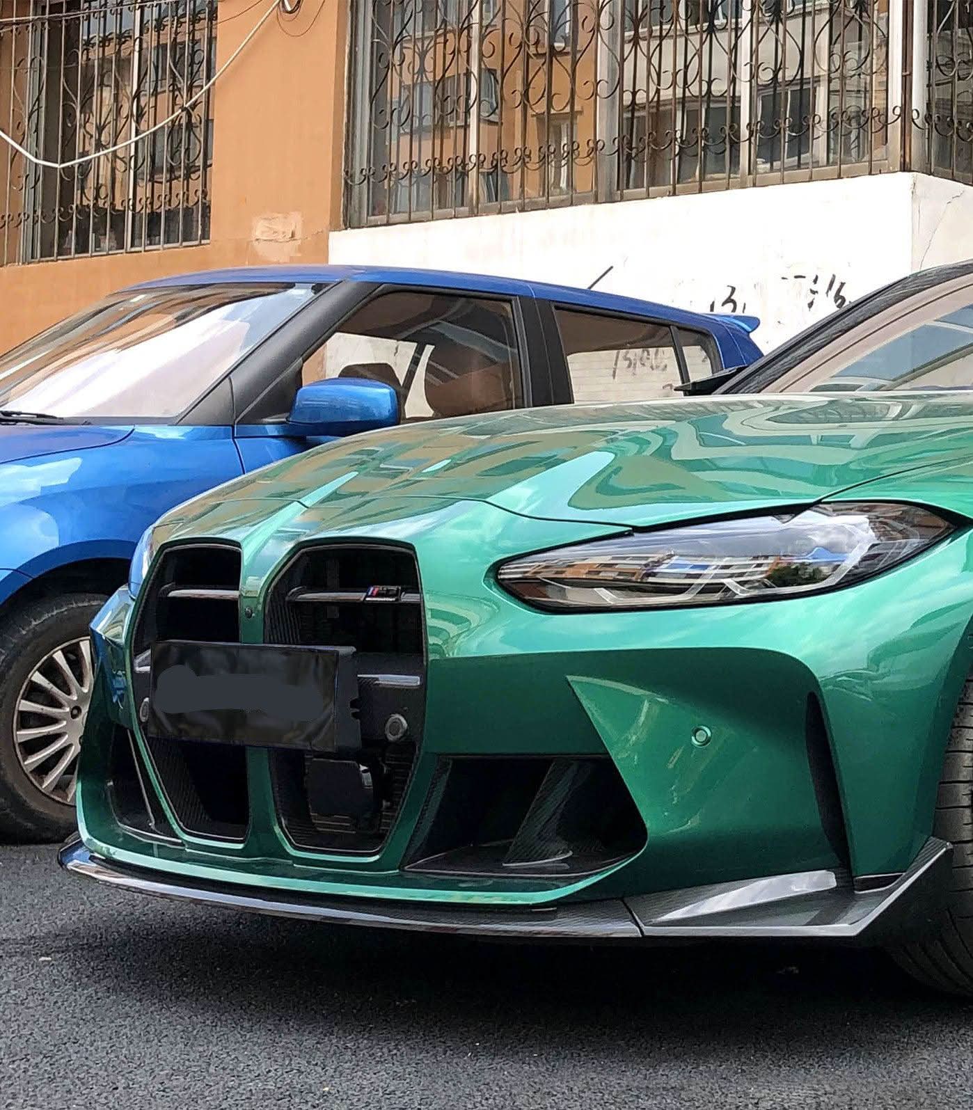 CS Style Pre-Preg Carbon Fibre Front Splitter for BMW G80 M3 G82 G83 M4 21-Present