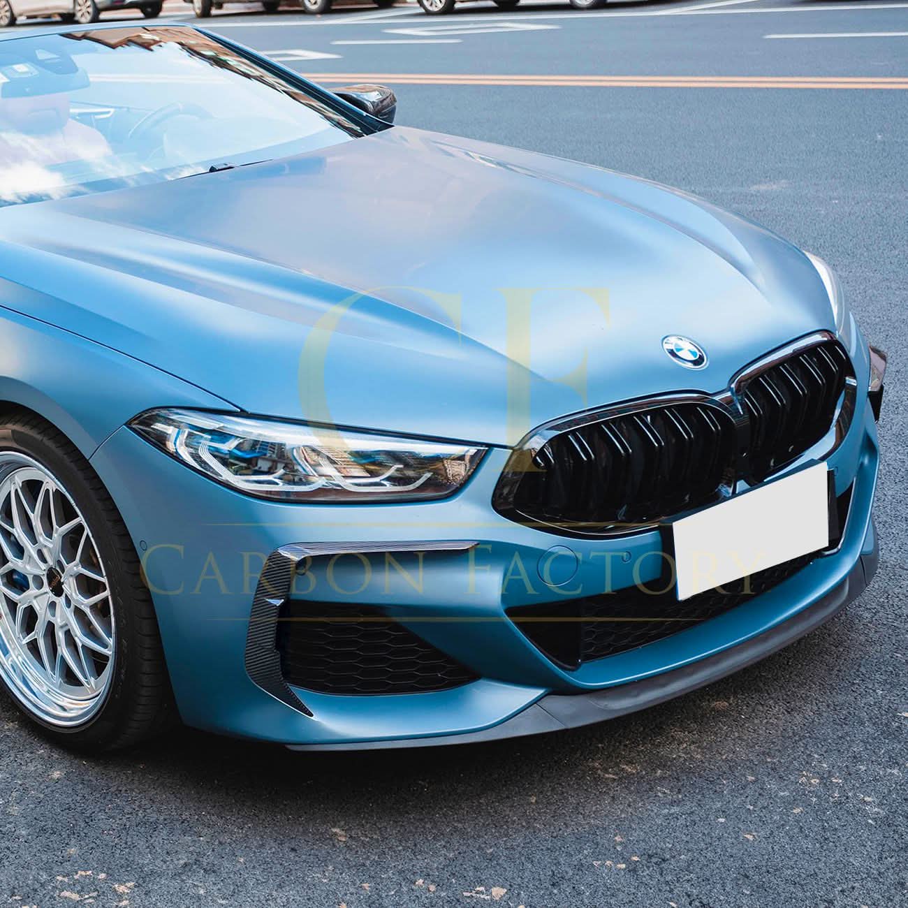 DS Style Pre-Preg Carbon Fibre Front Splitter for BMW G14 G15 G16 8 Series 18-24