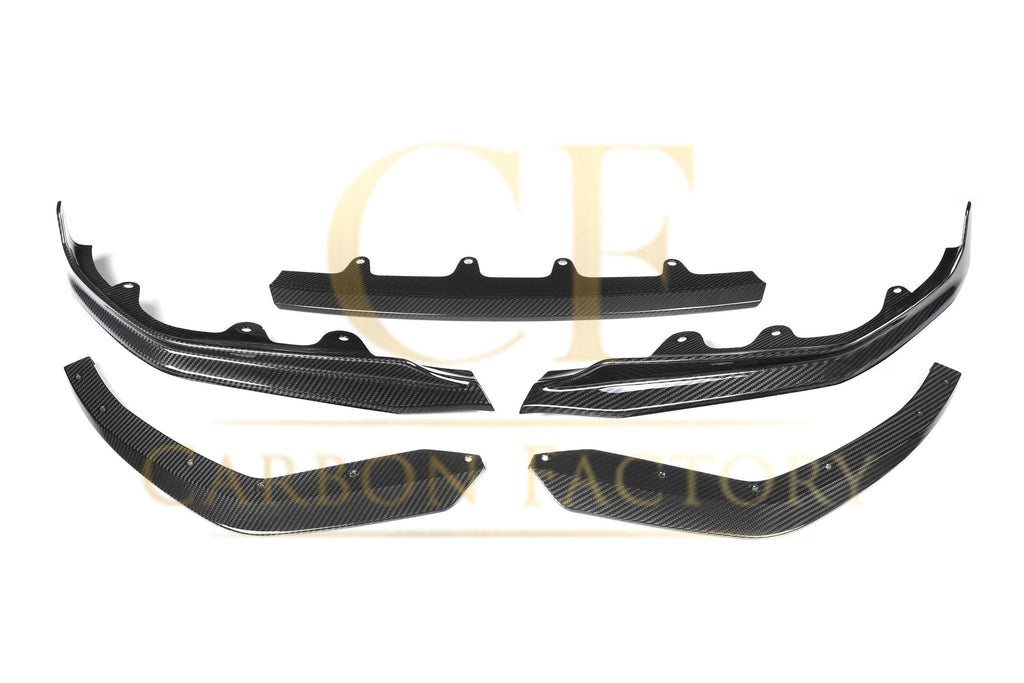 DS Style Pre-Preg Carbon Fibre Front Splitter for BMW G20 G21 G28 3 Series Pre-LCI M Sport 19-22