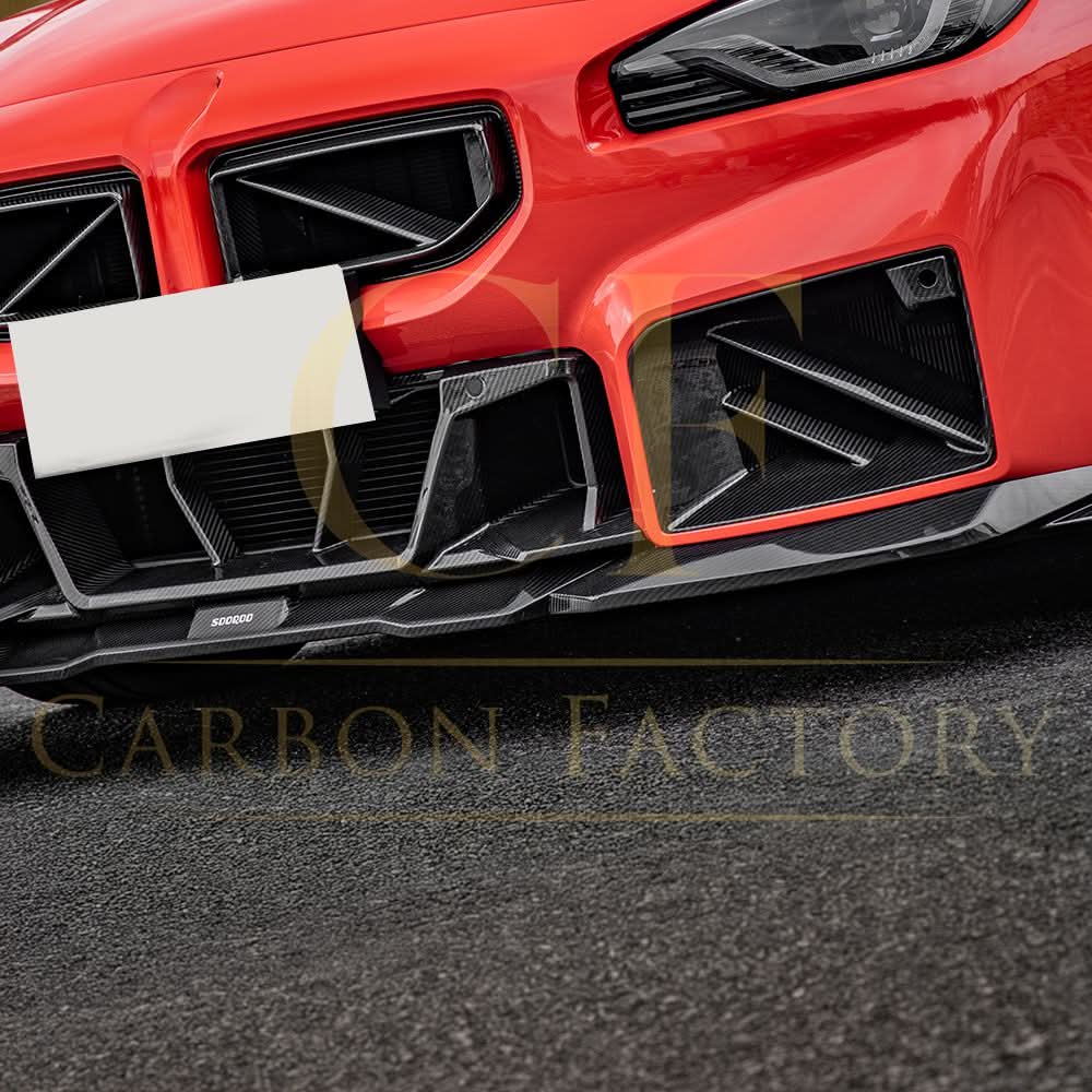DS Style Pre-Preg Carbon Fibre Front Splitter for BMW G87 M2 23-Present