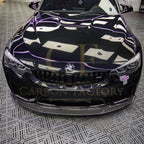 GT4 Style Pre-Preg Carbon Fibre Front Splitter for BMW F80 M3 F82 F83 M4 14-20