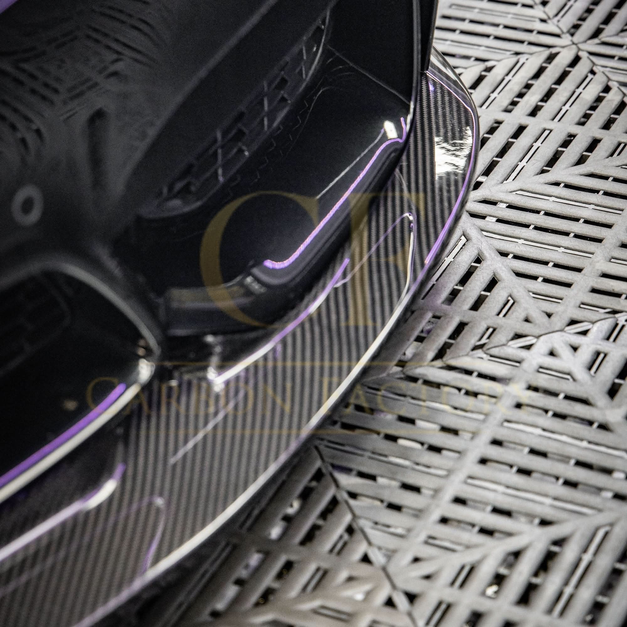 GT4 Style Pre-Preg Carbon Fibre Front Splitter for BMW F80 M3 F82 F83 M4 14-20
