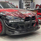 GT4 Style Pre-Preg Carbon Fibre Front Splitter for BMW G80 G81 M3 G82 G83 M4 21-Present