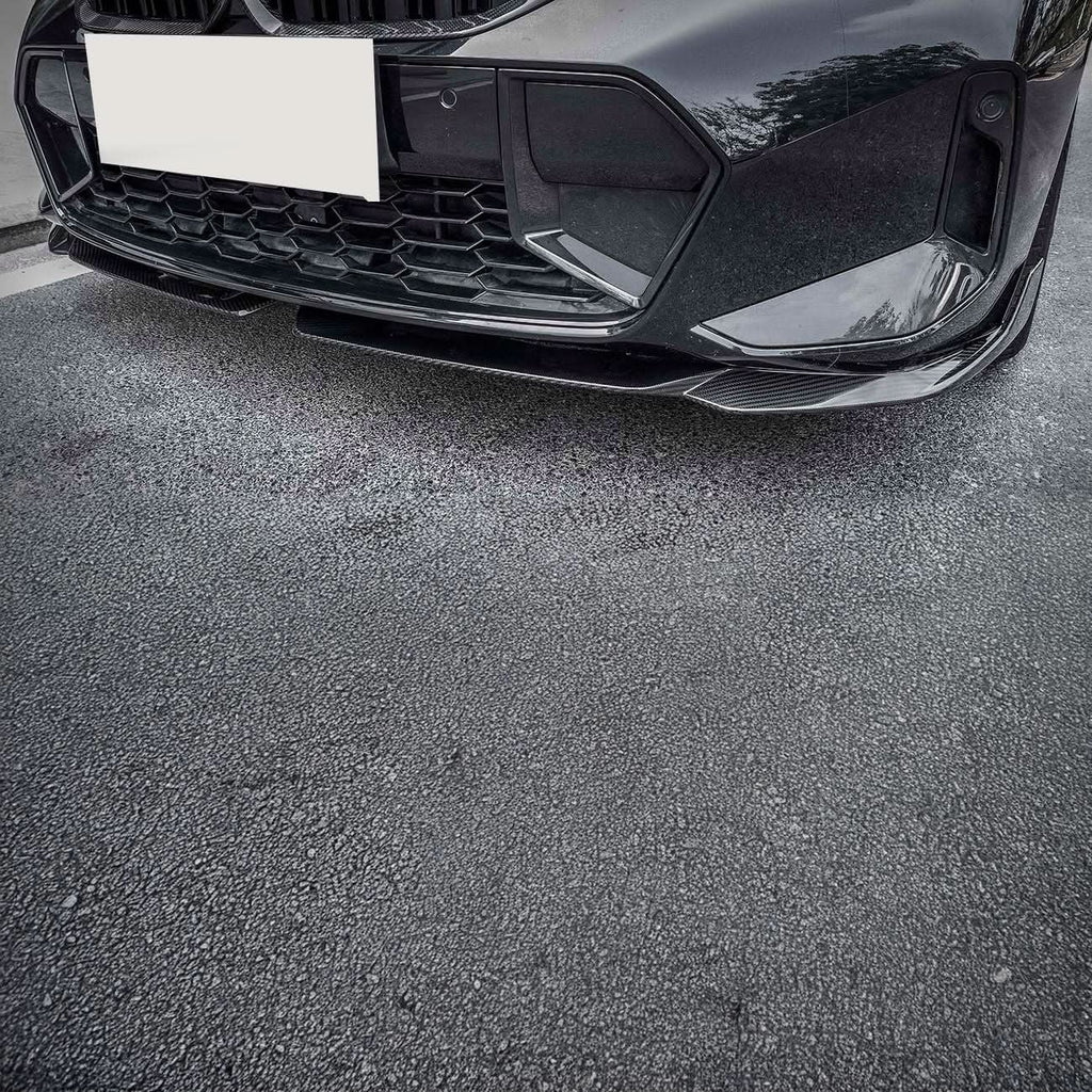MP Style Carbon Fibre Front Splitter for BMW G20 G21 G28 3 Series LCI M Sport 22-25