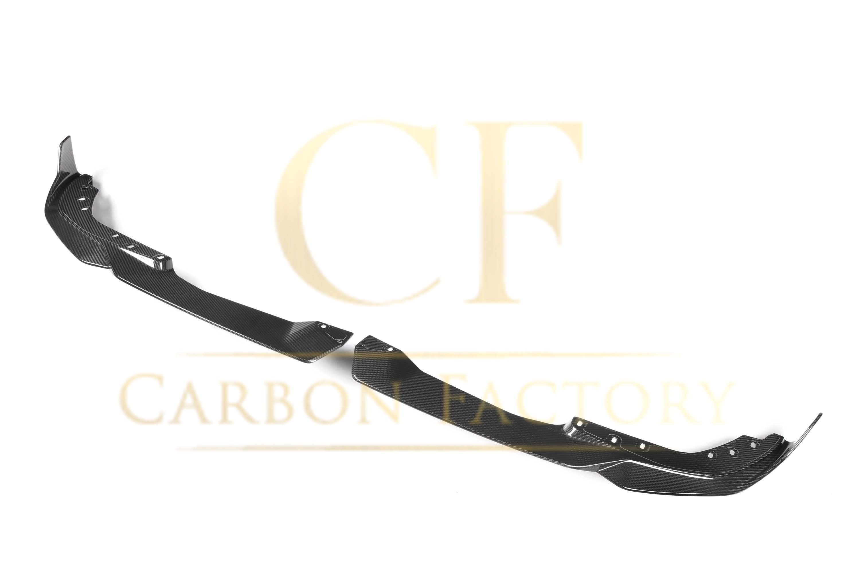 MP Style Carbon Fibre Front Splitter for BMW G20 G21 G28 3 Series LCI M Sport 22-25