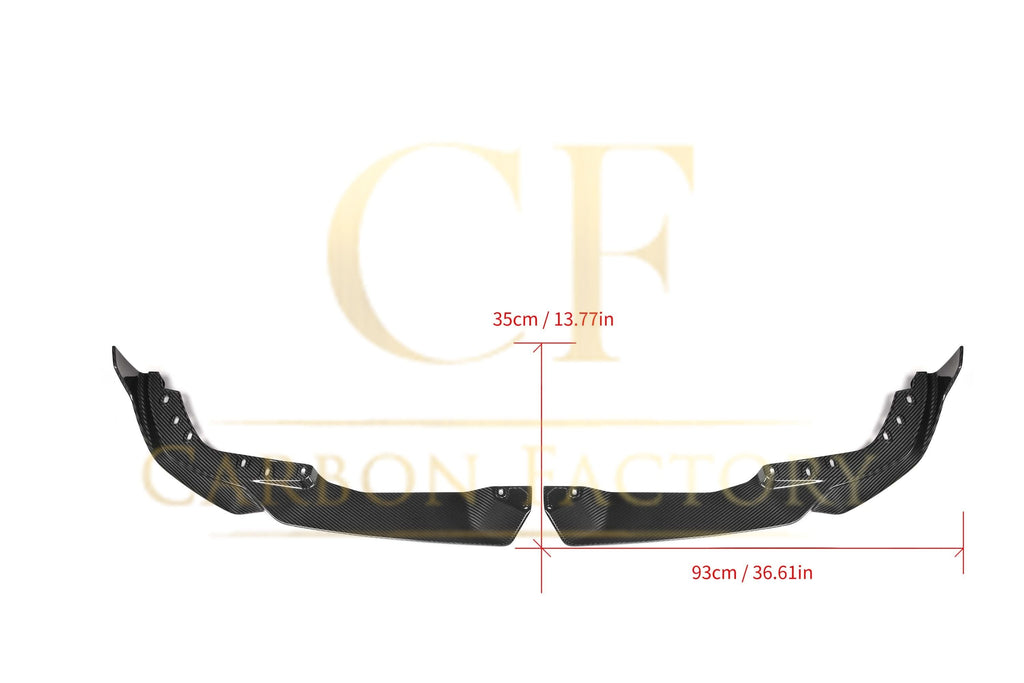 MP Style Carbon Fibre Front Splitter for BMW G20 G21 G28 3 Series LCI M Sport 22-25