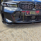 MP Style Carbon Fibre Front Splitter for BMW G20 G21 G28 3 Series LCI M Sport 22-25