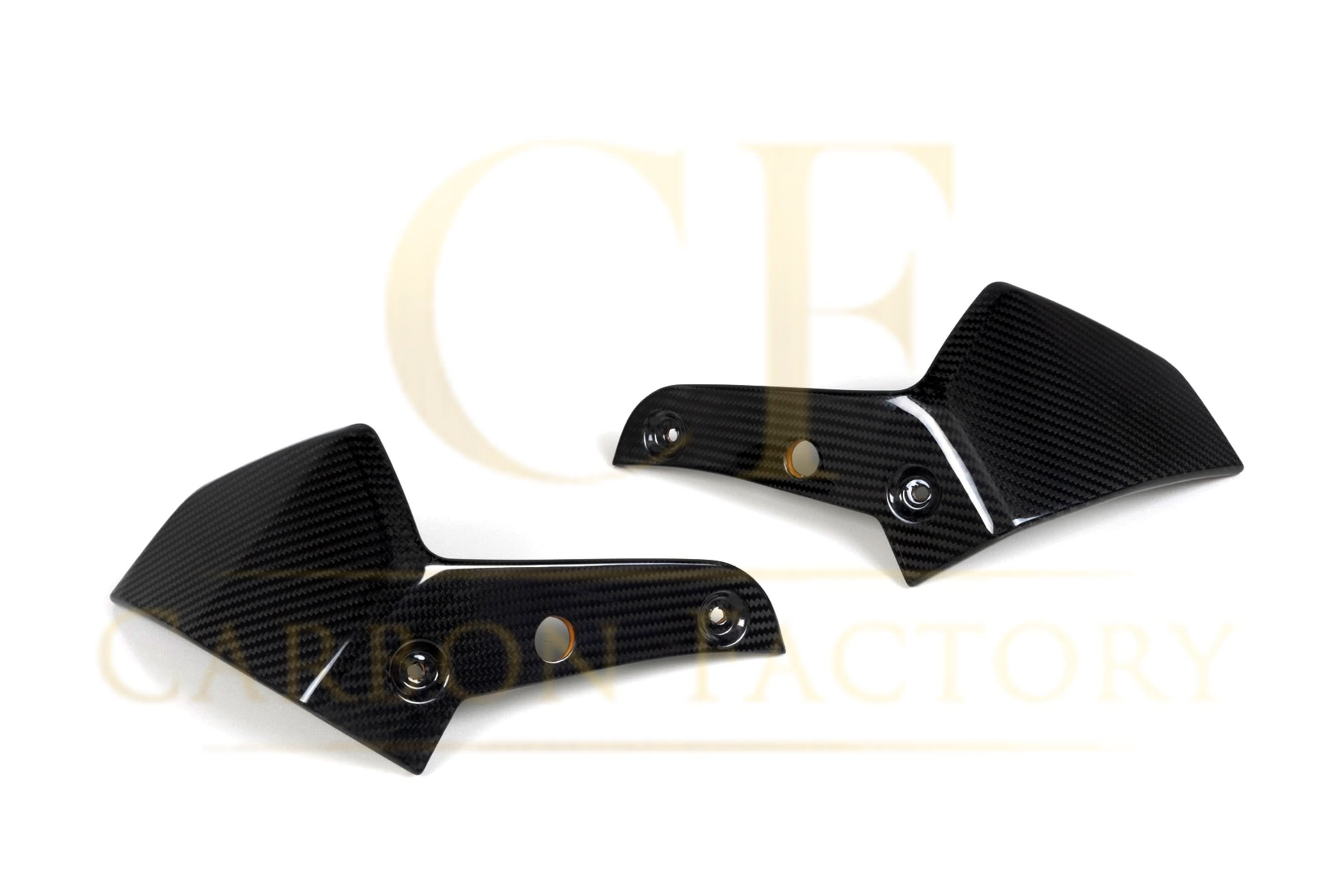 MP Style Pre-Preg Carbon Fibre Front Side Splitters for BMW G05 X5 20-23