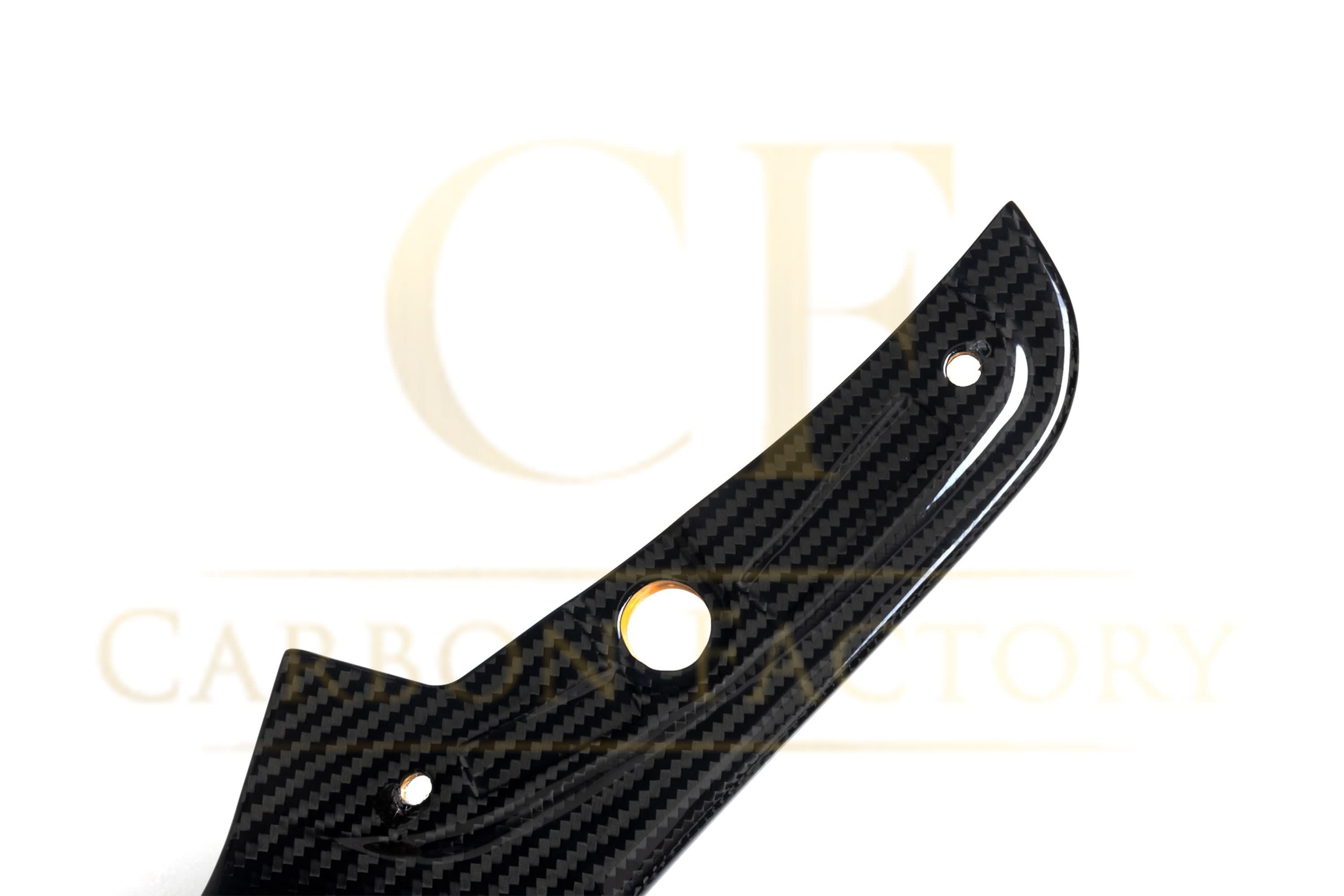 MP Style Pre-Preg Carbon Fibre Front Side Splitters for BMW G05 X5 20-23