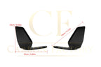 MP Style Pre-Preg Carbon Fibre Front Side Splitters for BMW G05 X5 20-23