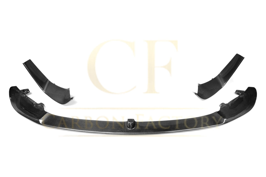MP Style Pre-Preg Carbon Fibre Front Splitter 3 Pieces Design for BMW F80 M3 F82 F83 M4 14-20