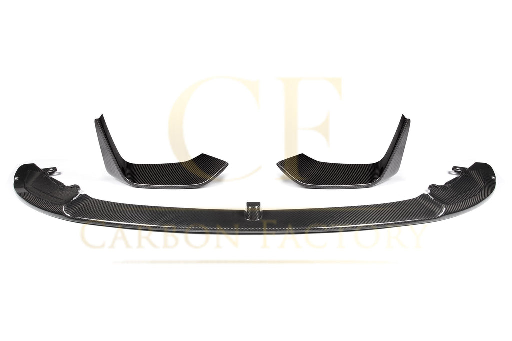 MP Style Pre-Preg Carbon Fibre Front Splitter 3 Pieces Design for BMW F80 M3 F82 F83 M4 14-20