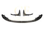 MP Style Pre-Preg Carbon Fibre Front Splitter 3 Pieces Design for BMW F80 M3 F82 F83 M4 14-20