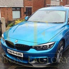 MP Style Pre-Preg Carbon Fibre Front Splitter Covers for BMW F32 F33 F36 4 Series 14-20