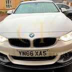 MP Style Pre-Preg Carbon Fibre Front Splitter Covers for BMW F32 F33 F36 4 Series 14-20