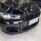 MP Style Pre-Preg Carbon Fibre Front Splitter for BMW F90 M5 LCI 21-24