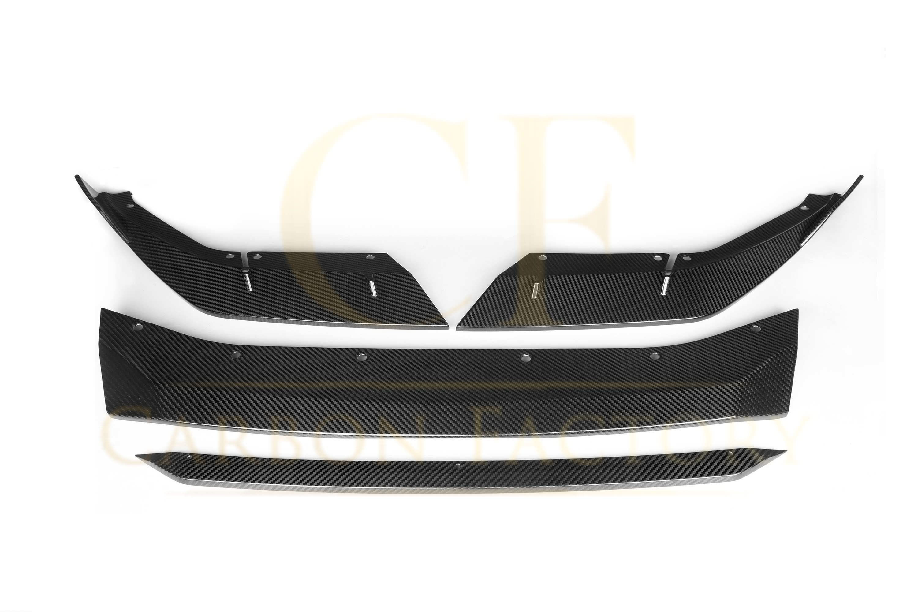 MP Style Pre-Preg Carbon Fibre Front Splitter for BMW F90 M5 LCI 21-24
