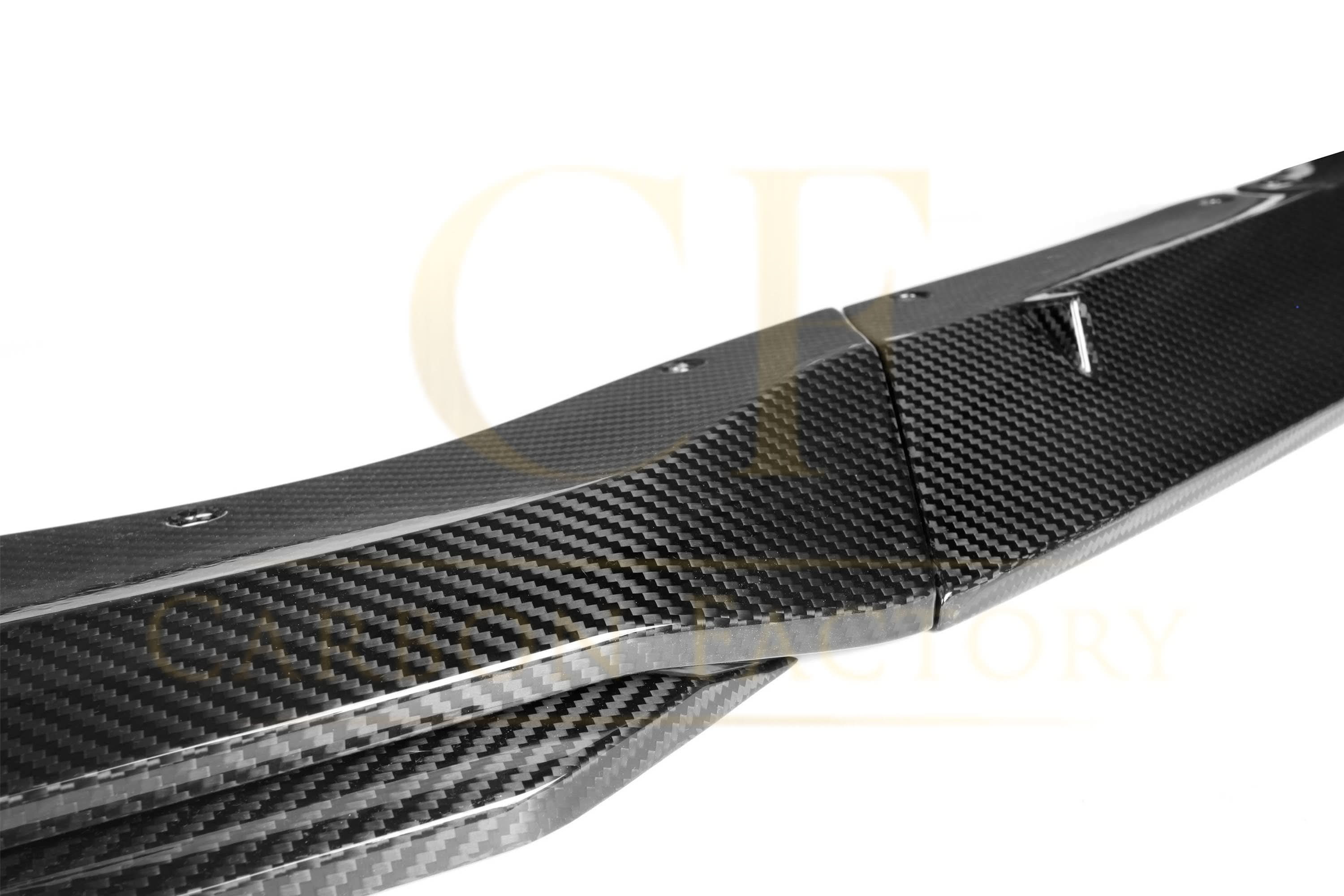 MP Style Pre-Preg Carbon Fibre Front Splitter for BMW F90 M5 LCI 21-24