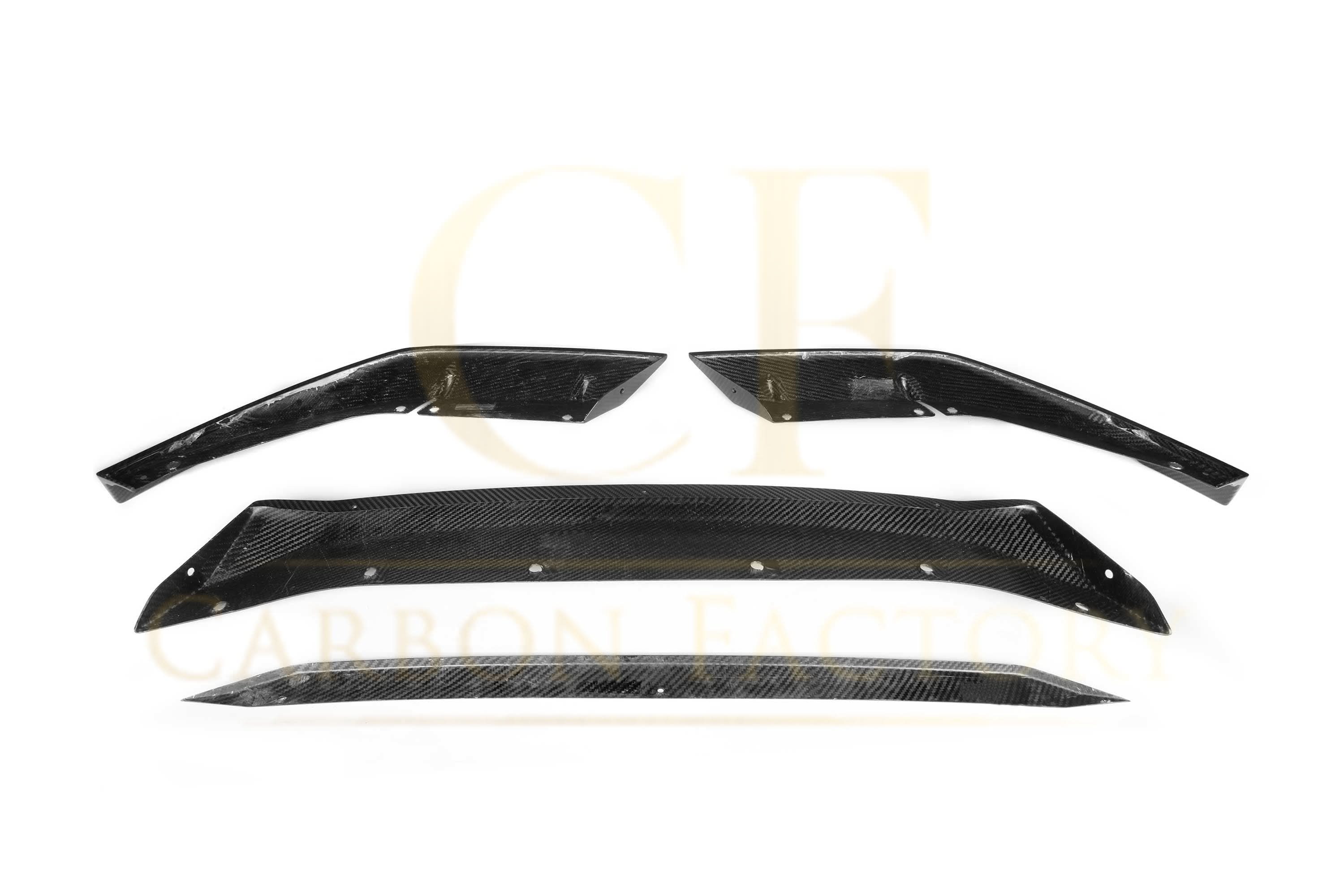 MP Style Pre-Preg Carbon Fibre Front Splitter for BMW F90 M5 LCI 21-24