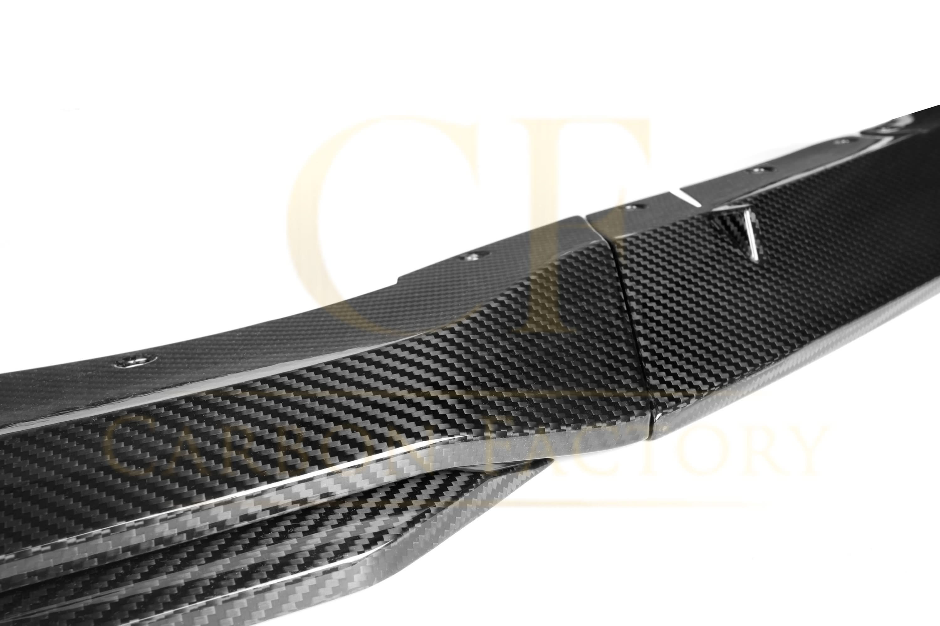 MP Style Pre-Preg Carbon Fibre Front Splitter for BMW F90 M5 Pre-LCI 17-20