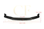 MP Style Pre-Preg Carbon Fibre Front Splitter for BMW F90 M5 Pre-LCI 17-20
