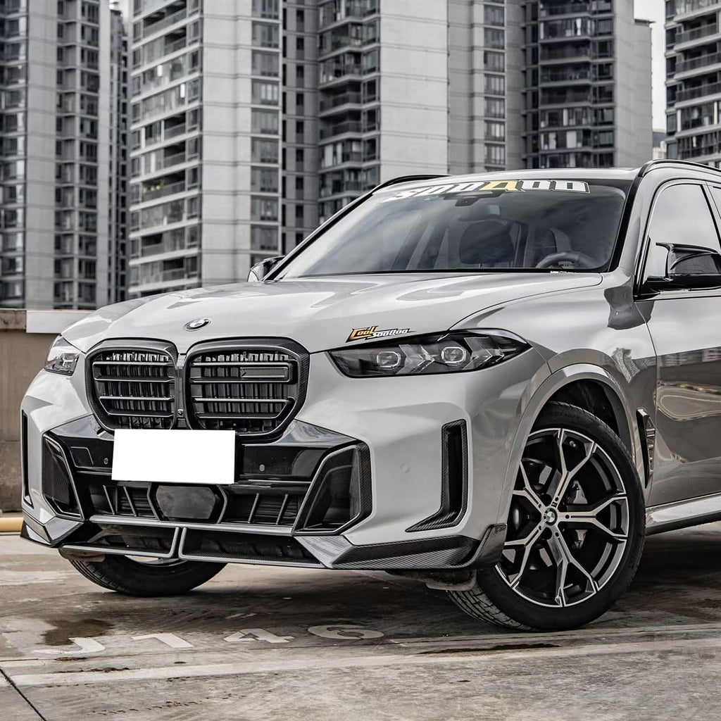 MP Style Pre-Preg Carbon Fibre Front Splitter for BMW G05 X5 LCI 23-25