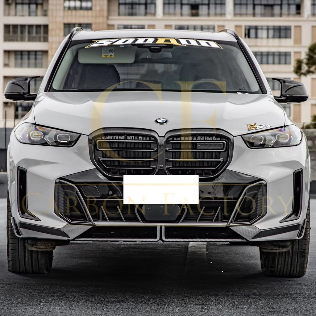 MP Style Pre-Preg Carbon Fibre Front Splitter for BMW G05 X5 LCI 23-25