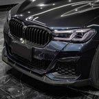 MP Style Pre-Preg Carbon Fibre Front Splitter for BMW G30 5 Series LCI 20-23