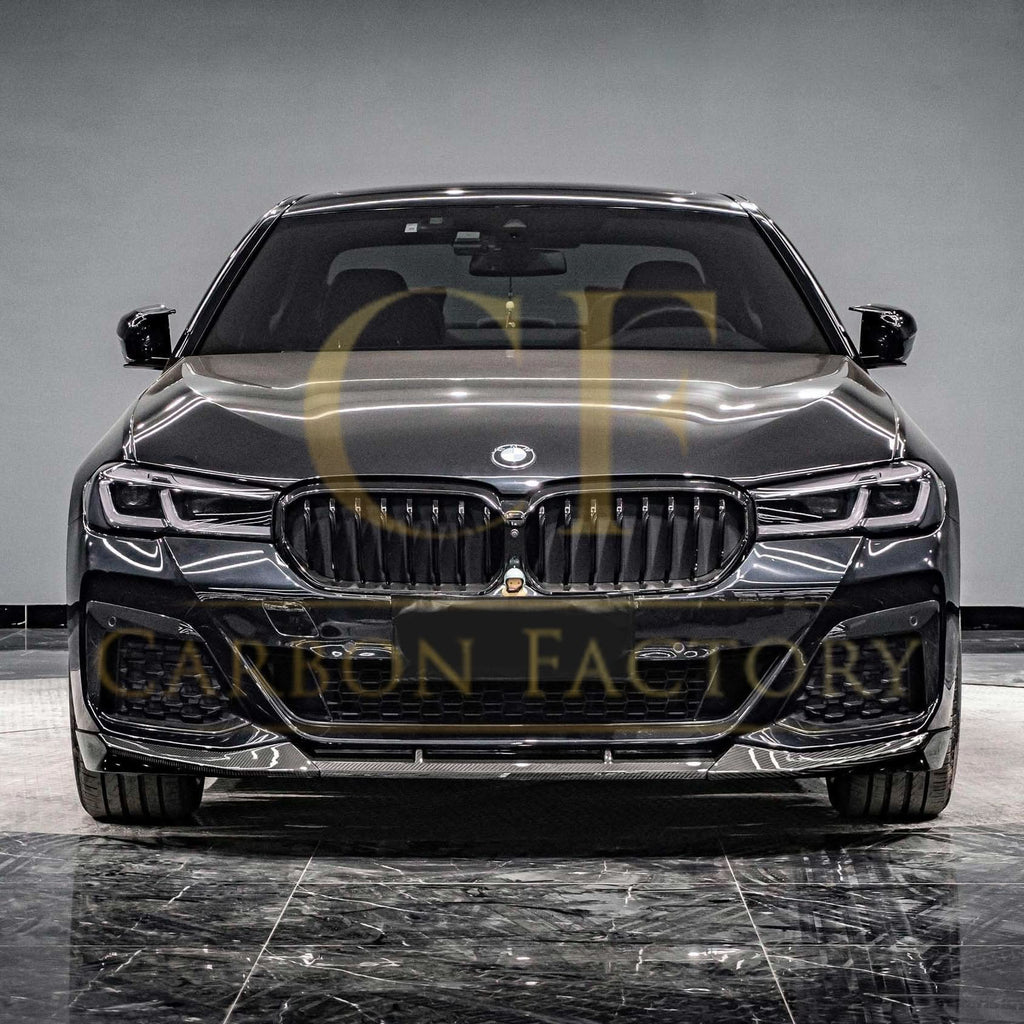 MP Style Pre-Preg Carbon Fibre Front Splitter for BMW G30 5 Series LCI 20-23