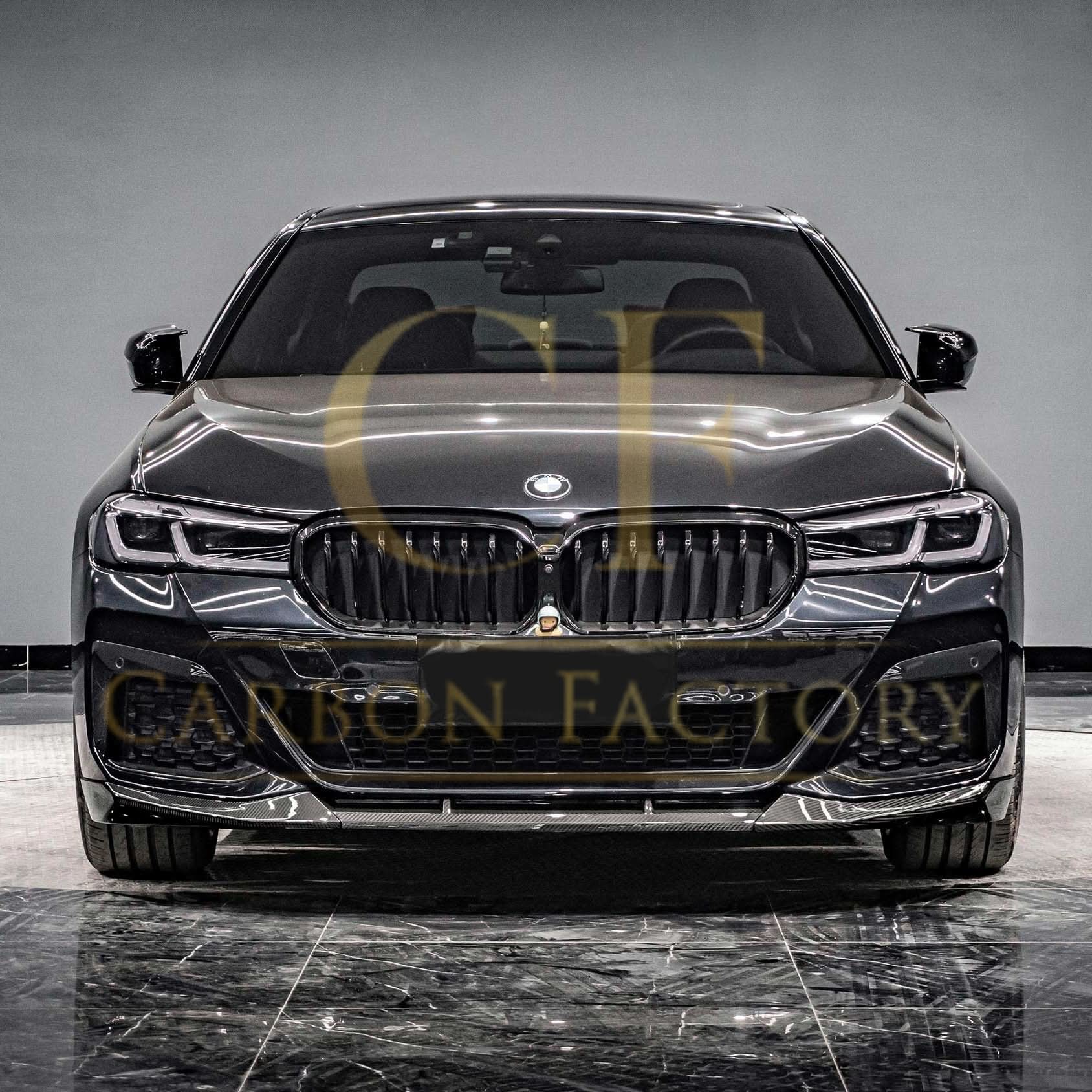 MP Style Pre-Preg Carbon Fibre Front Splitter for BMW G30 5 Series LCI 20-23