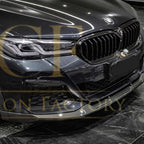 MP Style Pre-Preg Carbon Fibre Front Splitter for BMW G30 5 Series LCI 20-23