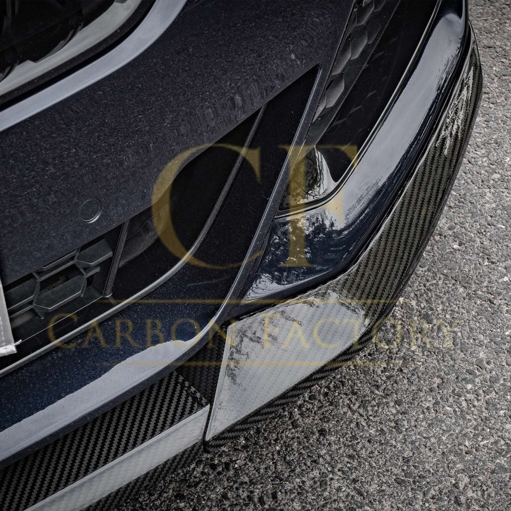 MP Style Pre-Preg Carbon Fibre Front Splitter for BMW G30 5 Series LCI 20-23