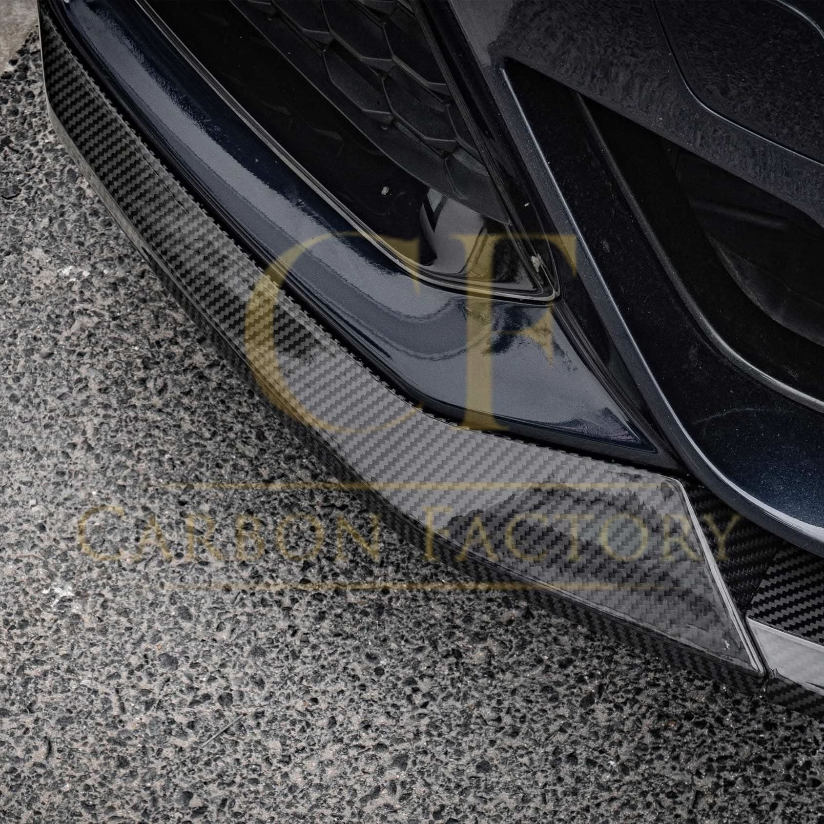 MP Style Pre-Preg Carbon Fibre Front Splitter for BMW G30 5 Series LCI 20-23