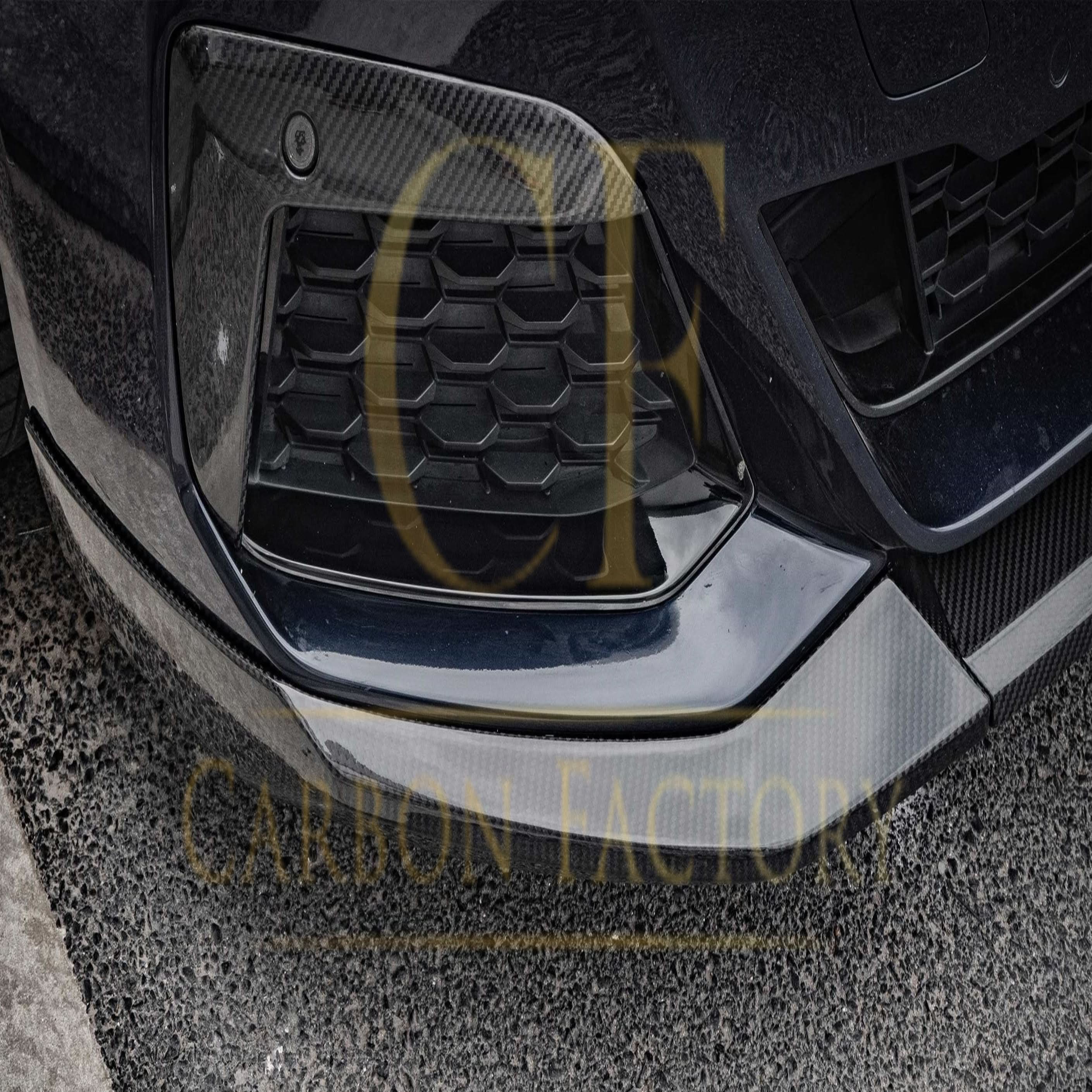 MP Style Pre-Preg Carbon Fibre Front Splitter for BMW G30 5 Series LCI 20-23