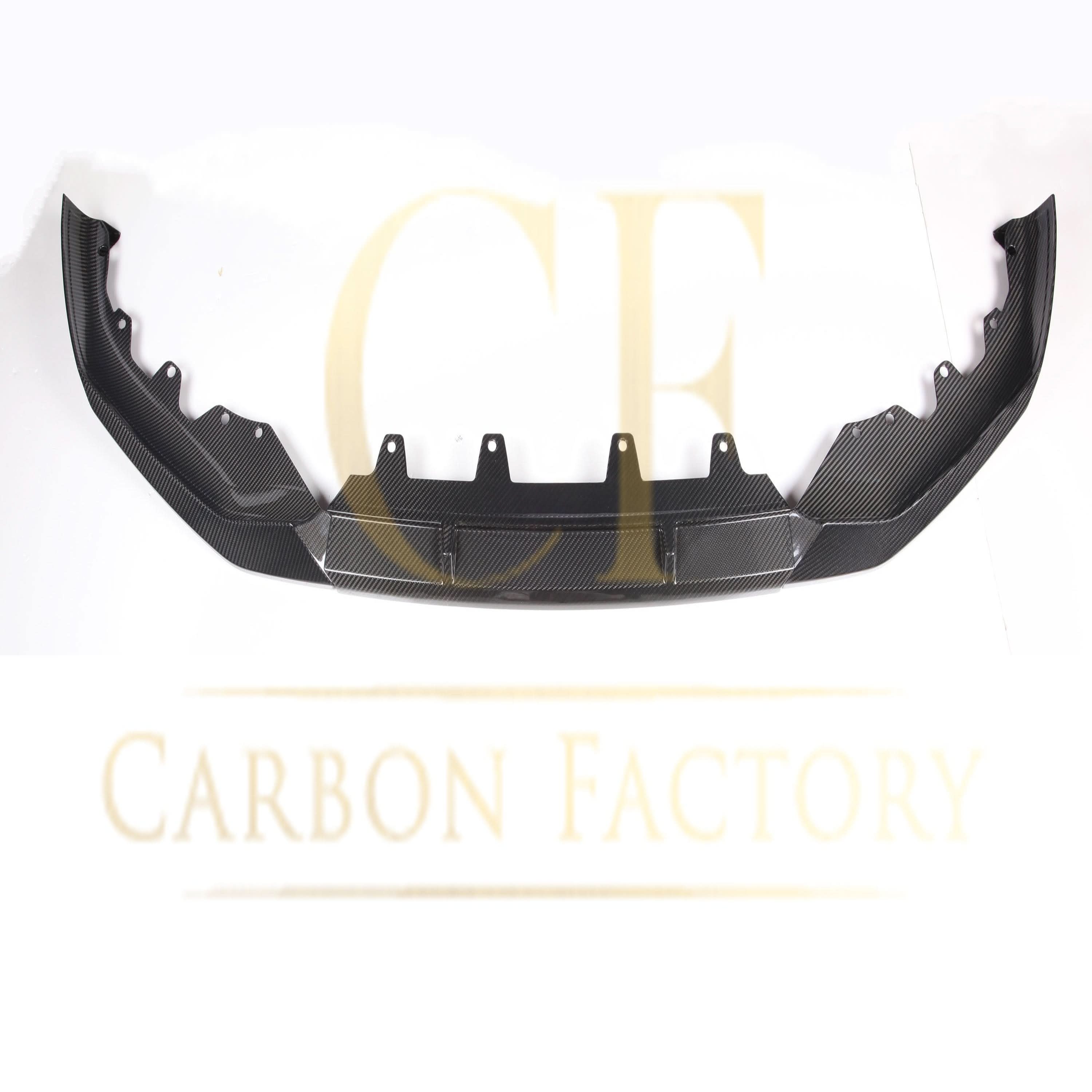 MP Style Pre-Preg Carbon Fibre Front Splitter for BMW G30 5 Series LCI 20-23