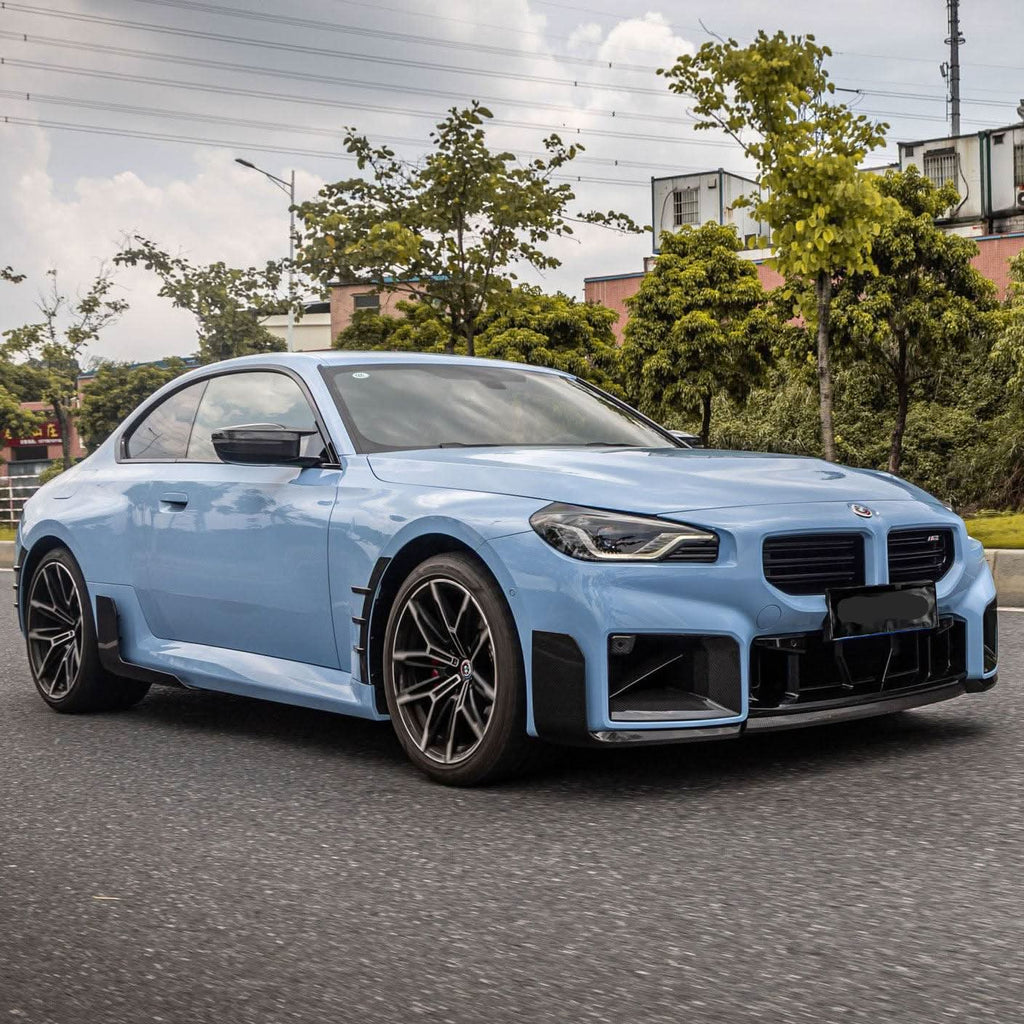 MP Style Pre-Preg Carbon Fibre Front Splitter for BMW G87 M2 23-Present