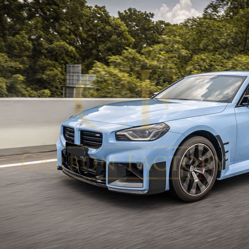MP Style Pre-Preg Carbon Fibre Front Splitter for BMW G87 M2 23-Present