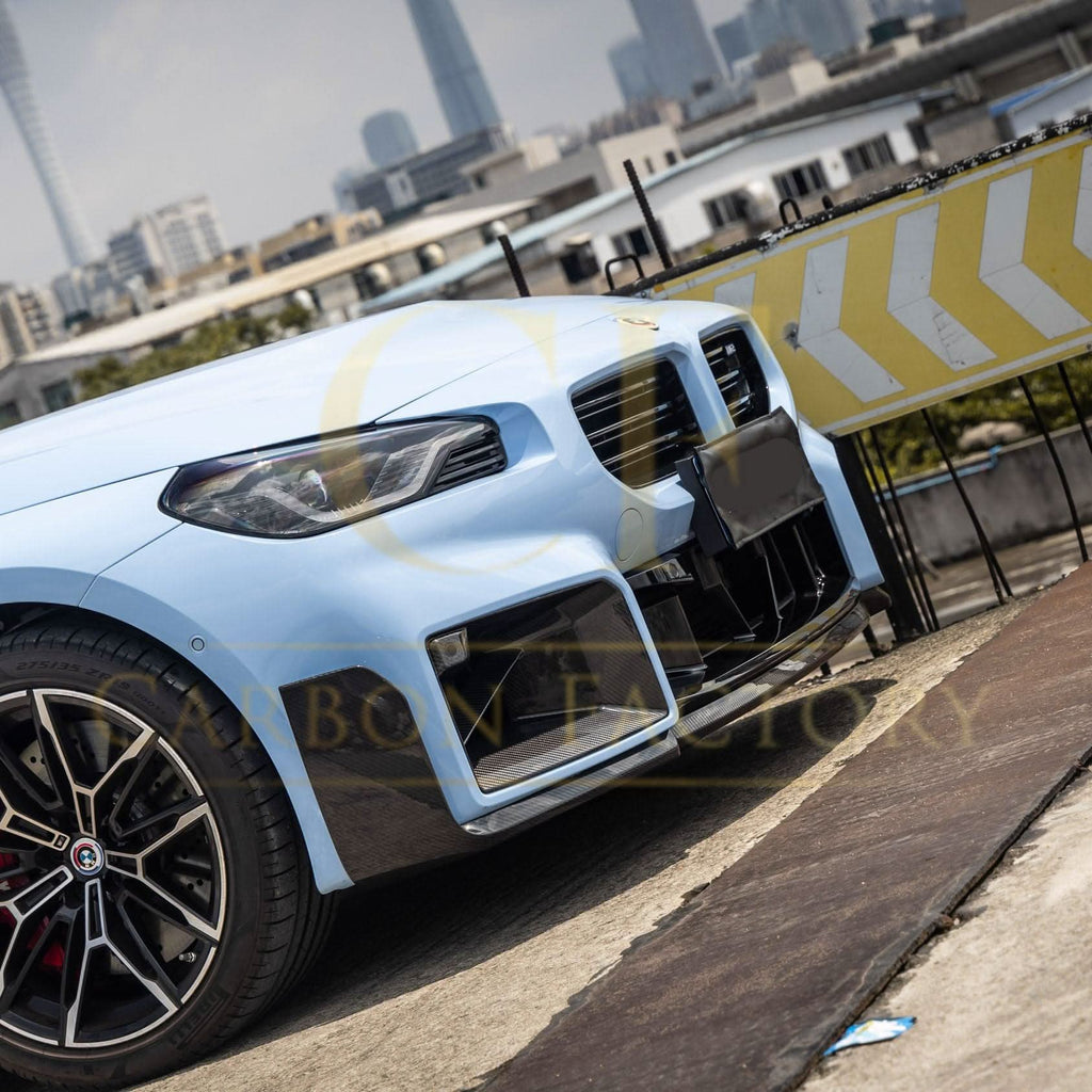 MP Style Pre-Preg Carbon Fibre Front Splitter for BMW G87 M2 23-Present