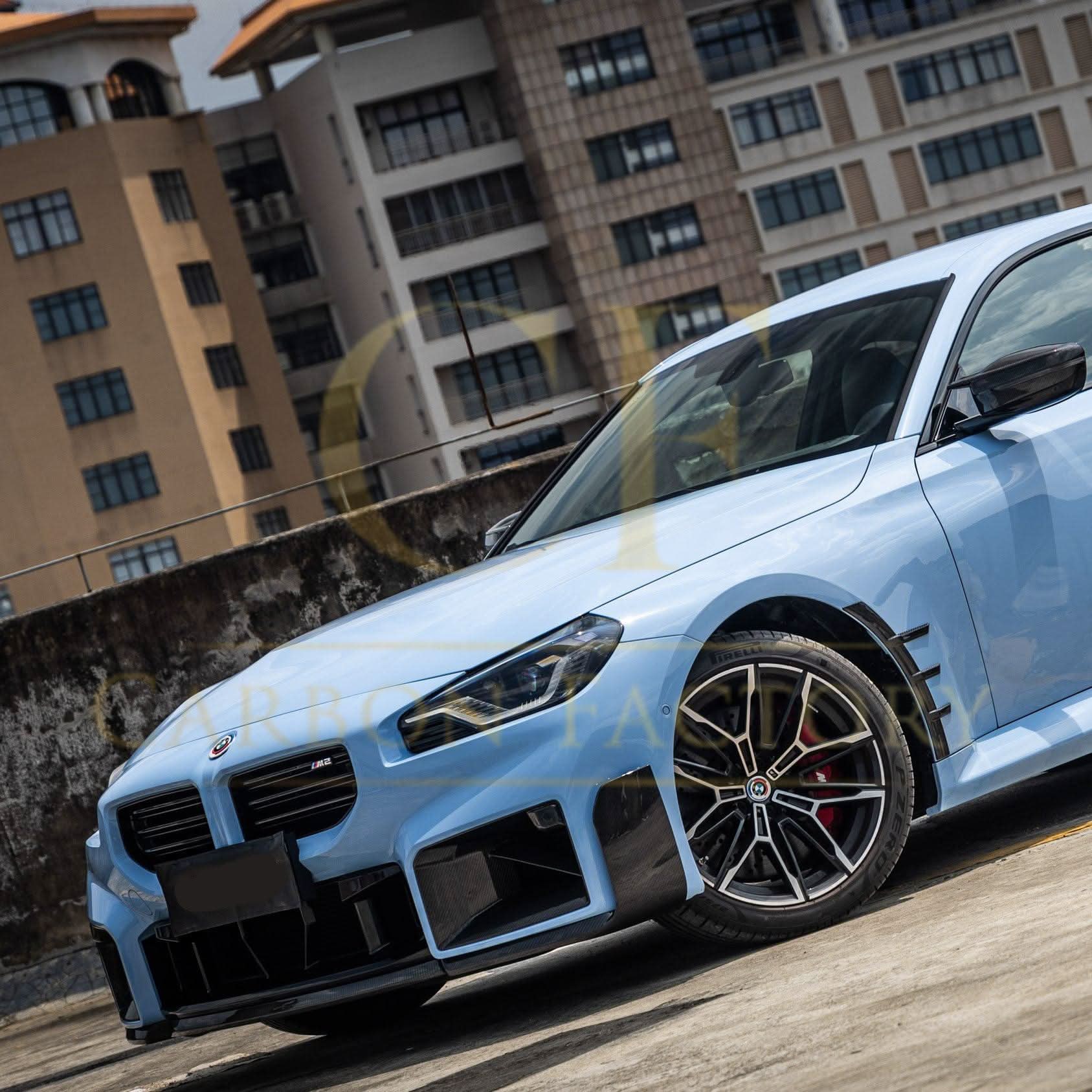 MP Style Pre-Preg Carbon Fibre Front Splitter for BMW G87 M2 23-Present