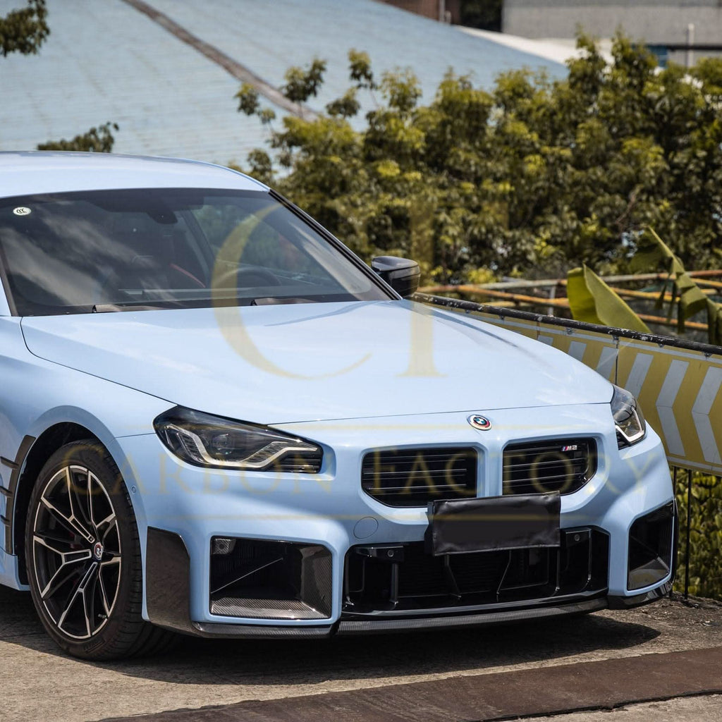 MP Style Pre-Preg Carbon Fibre Front Splitter for BMW G87 M2 23-Present